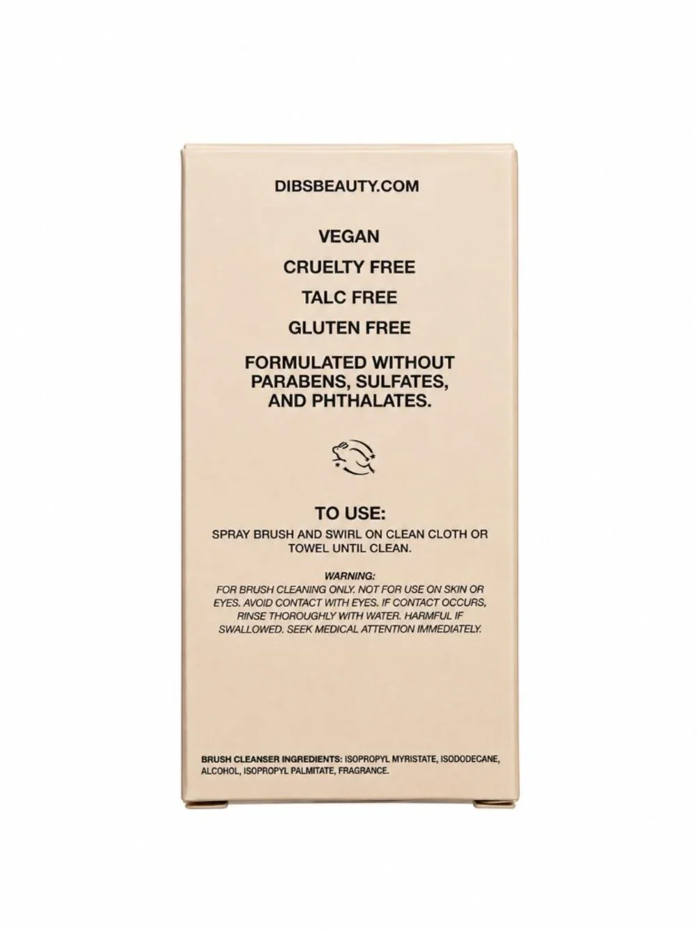 DIBS Beauty Brush Dry Shampoo Cleanser (1.6 oz / 47 mL) — NIB / Brand New
